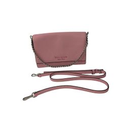 Kate Spade New York Cameron Monotone Convertible Crossbody Bag With Chain Pink