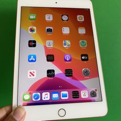 Apple iPad mini 5th Generation (7.9” Retina Display/ latest IOS 15/ 2019 Model/ Rose Gold) 64GB with new Accessories (apple Pencil Supported)