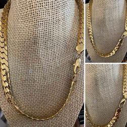 Cadena Gold Filled Monet Joyeria Antigua 