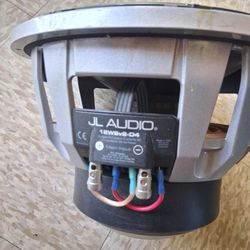 12" Subwoofer Jl Audio W6 Works Good 