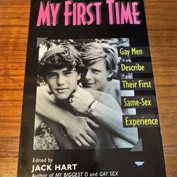 My first time book