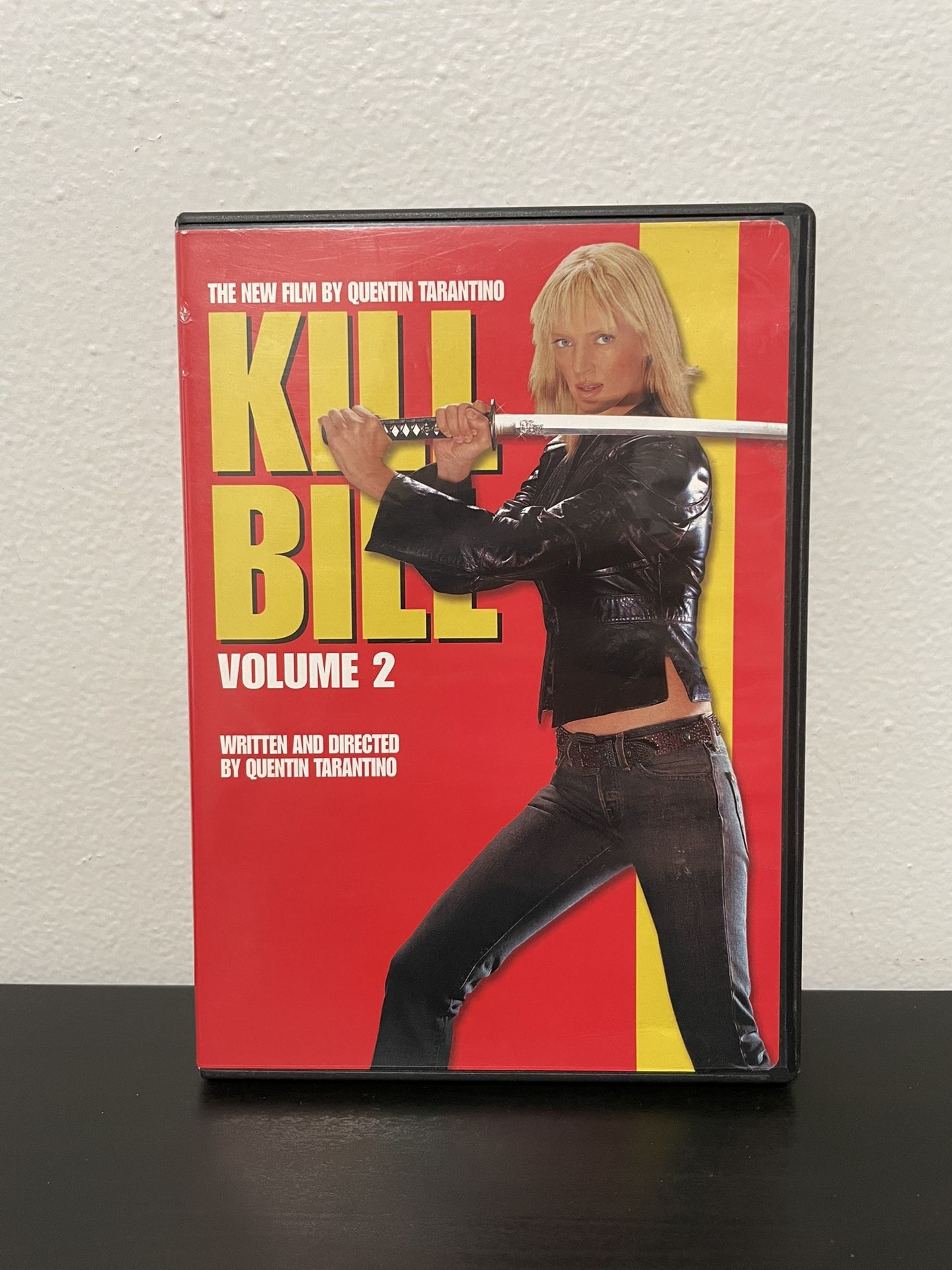Kill Bill Volume 2 DVD Quentin Tarantino Uma Thurman Martial Art Widescreen 2004