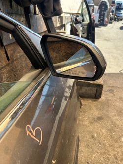 2015 - 2017 Hyundai Sonata Door Mirror Passenger Side RH Brown w/o turn signal JC184