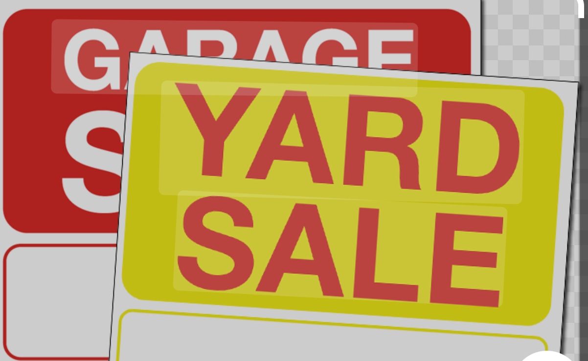 Giant Garage & Yard Sale – Saturday 9/20!