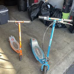 Razor electric scooters