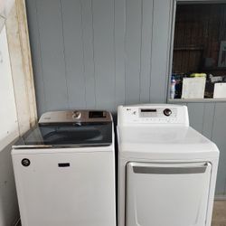 MAYTAG WASHER AND KENMORE DRYER XL CAPACITY EXCELLENT CONDITION LIKE NEW BOTH ELECTRIC LARGE CAPACITY HEAVY DUTY DELIVERY AVAILABLE 