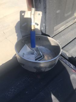Livestock watering bowl