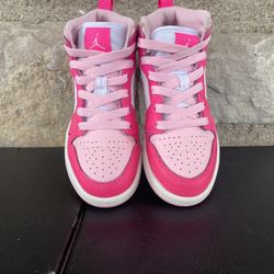 Air Jordan 1 mid Fierce pink ( pick up only ) Size 11c $25 FIRM