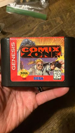 Comix Zone Video Game Sega Genesis