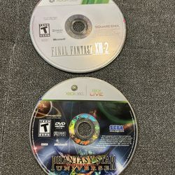 Final Fantasy XIII-2 & Phantasy Star Universe Xbox 360