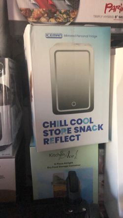 Personal Fridge Mirrored