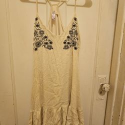 Alysi Cream Dress - Size Small