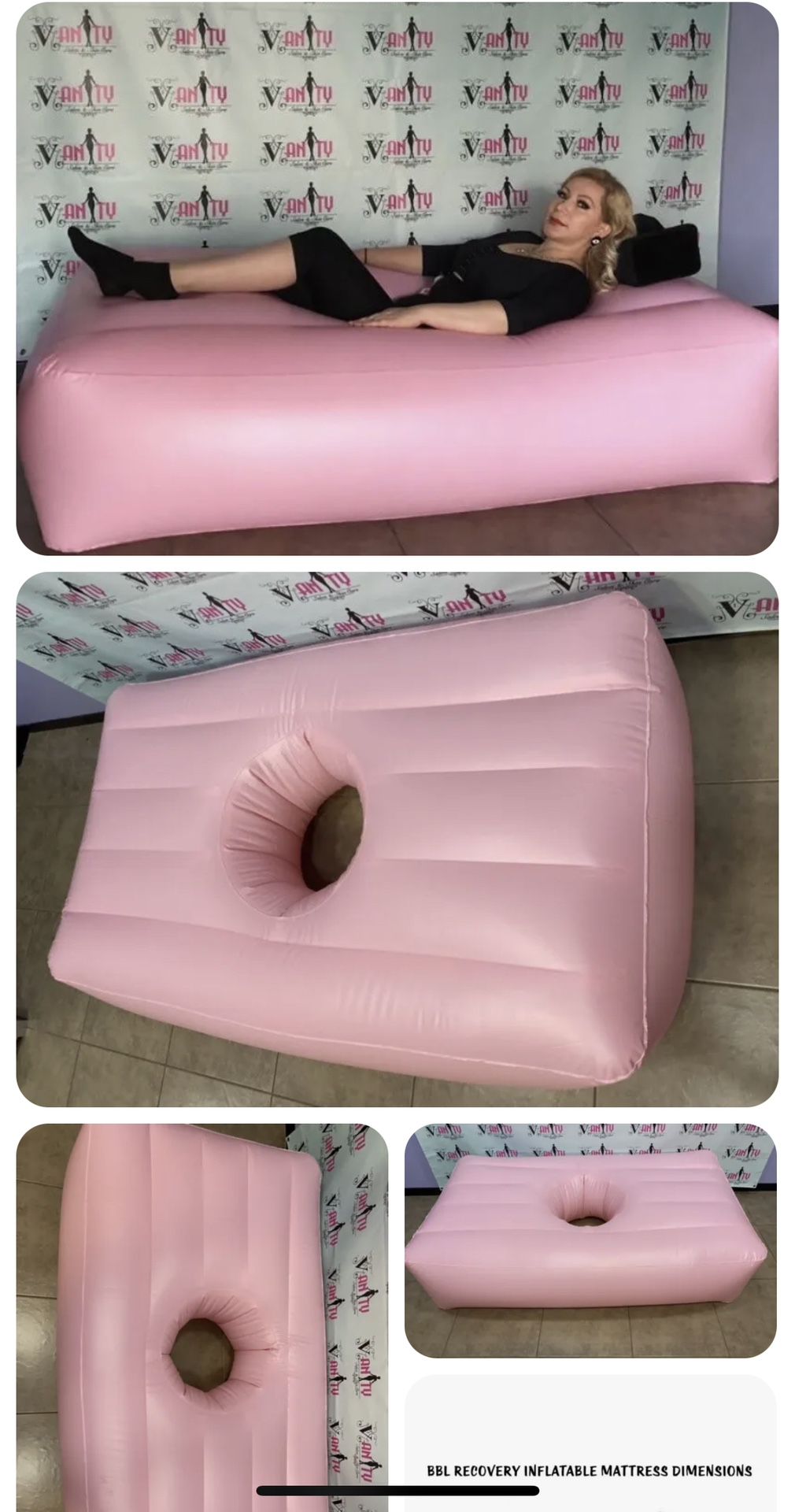 Bbl Inflatable Mattress With Hole