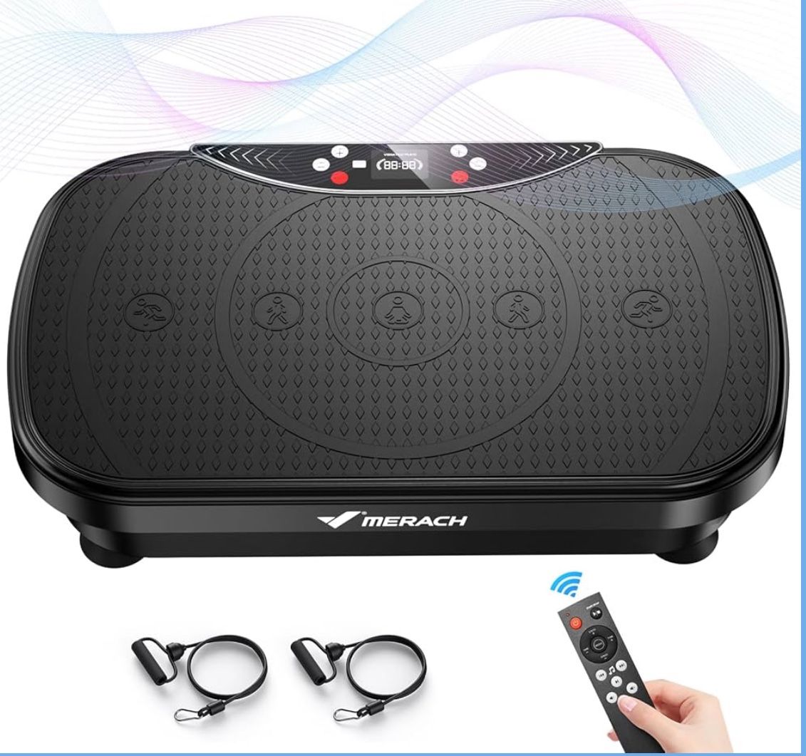 Vibrating Plate Exercise Machine with Bluetooth