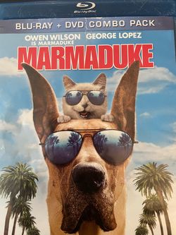 MARMADUKE (Blu-Ray + DVD-2010) George Lopez + Owen Wilson!