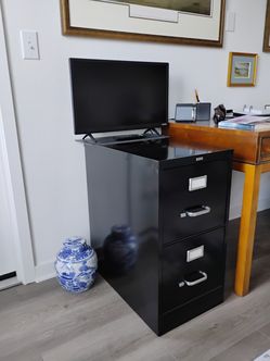 Two drawer file cabinets