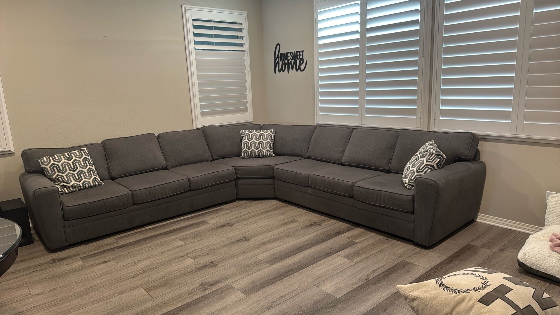 Gray Sectional Sofa