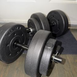 Workout Dumbbells Fitness Pair Strength