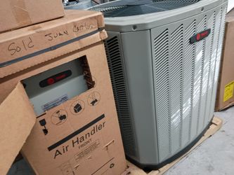 Ac A410 trane ,2.5 ton condenser handle heater