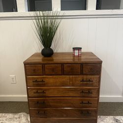 Restored Hardwood 3-Drawer Dresser