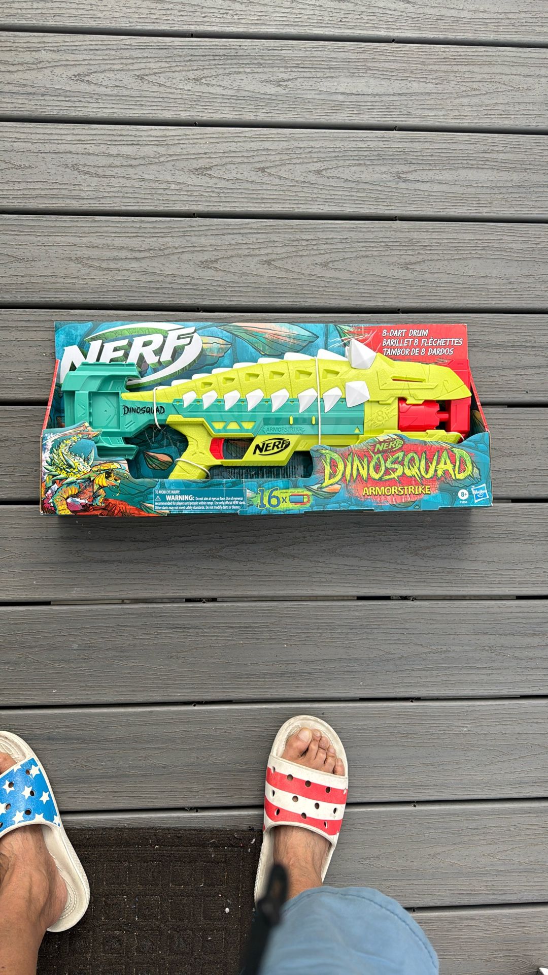 NERF GUN “DINOSQUAD