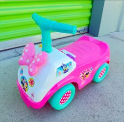 Kids Disney Minnie Mouse Riding Toy For Sale!
