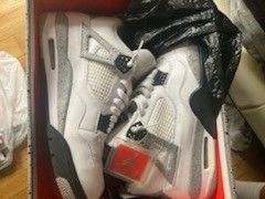 Jordan 4 Cement And Navy