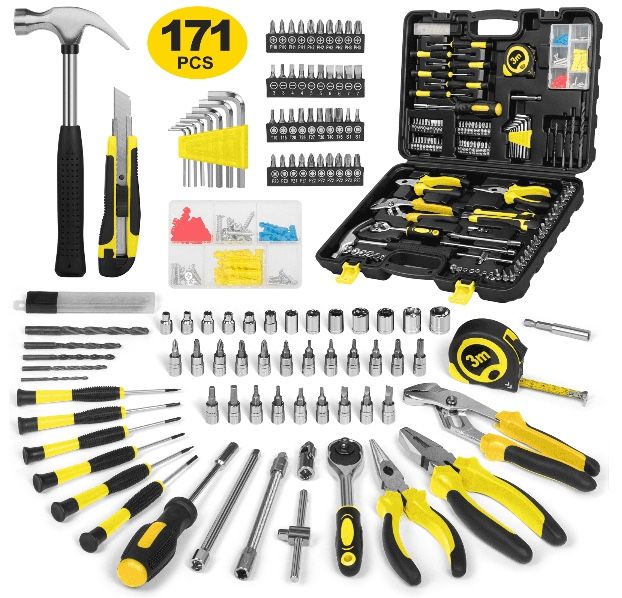 171 Piece Household/Mechanical Tool Set