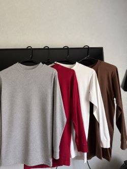 4 Pro Club long sleeve shirts