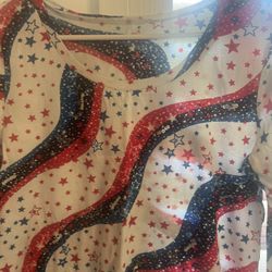 Patriotic Blouse/ Blusa 