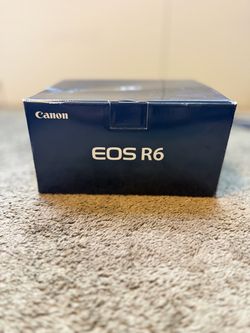 Canon EOS R6 Camera Box