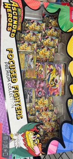 Pokémon Mega Evolution Ascended Heroes Focused Fighters Premium Collection