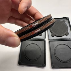 2 Variable ND/Polarizer Filters (67mm)