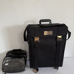 Bellami Professional Hair Extension Trolley/Travel Rolling Case