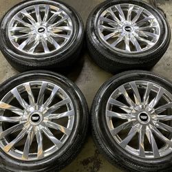 22” Cadillac Escalade Premium Luxury Sport Platinum Wheels Rims Tires Rines OEM 2023