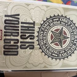 This Is Your God 2003 Shepherd Fairey 24x36