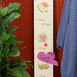 Wooden Growth Chart 