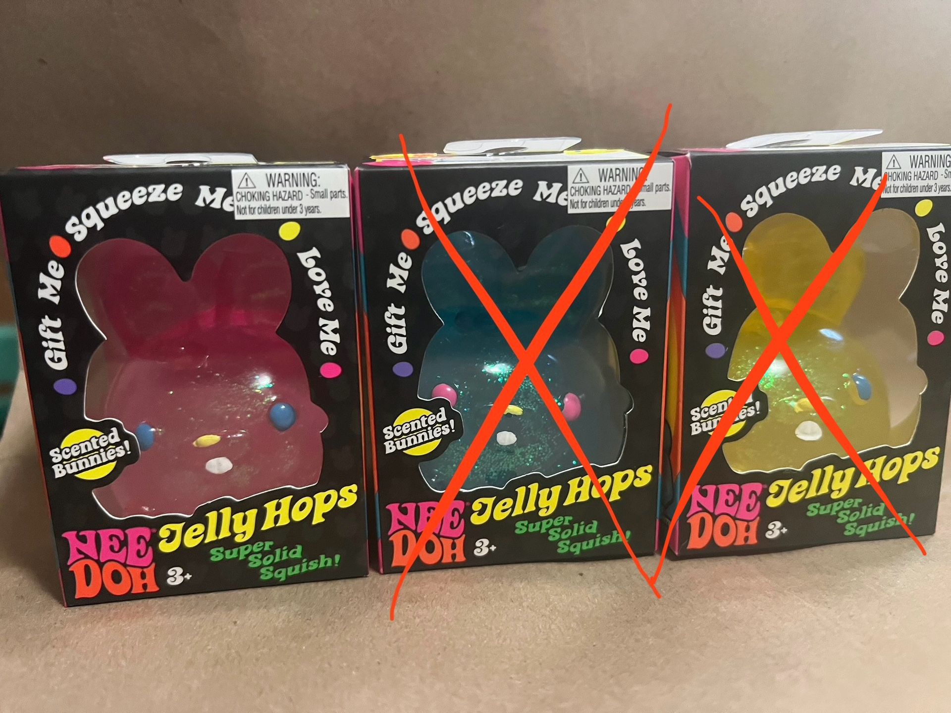 Nee Doh Jelly Hop Scented Squeeze Toys