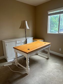 Office Desk, cabinet, file cabinet