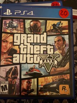 Grand Theft Auto v PS4