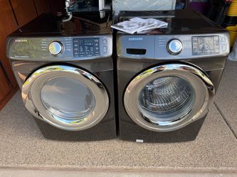 Samsung Front Load Washer and Gas Dryer Set