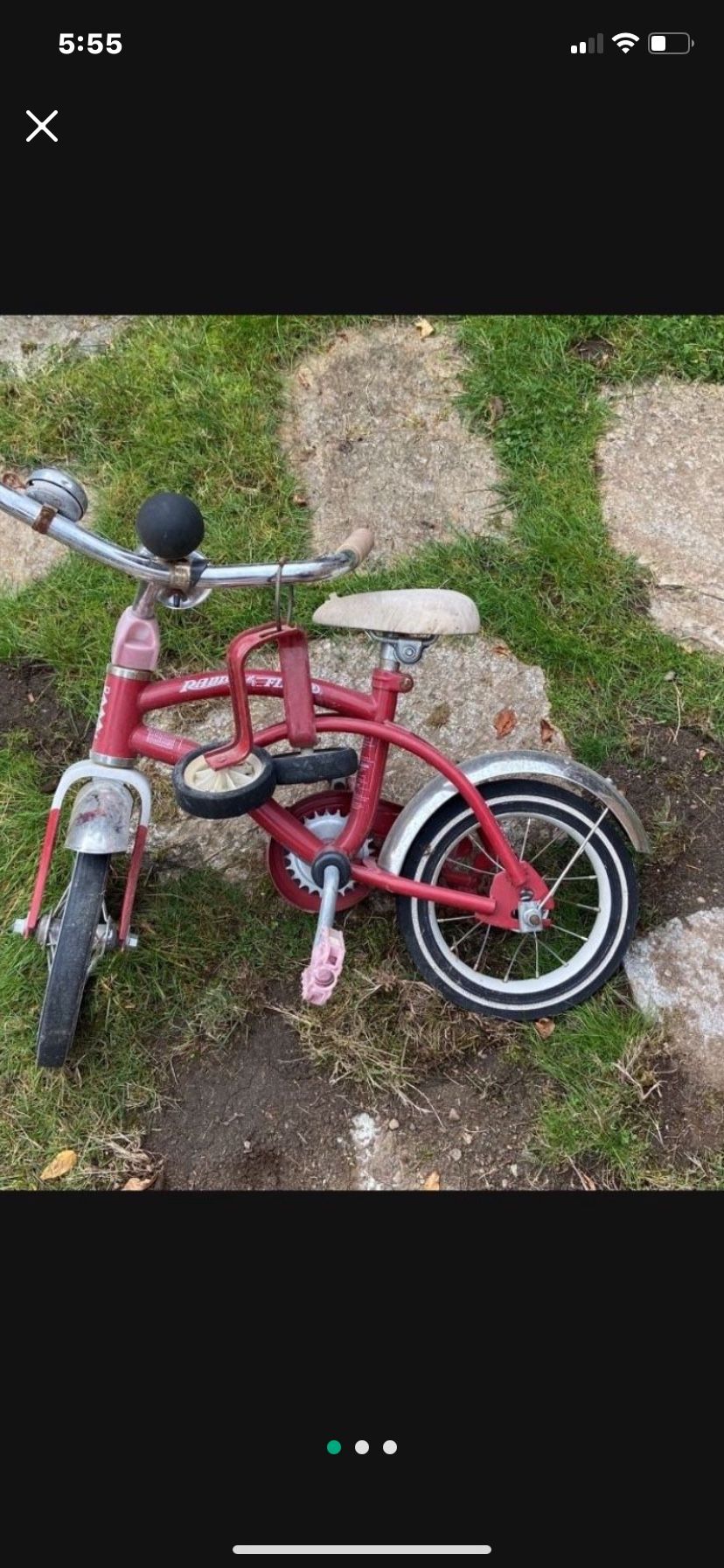 Radio Flyer Training Bike