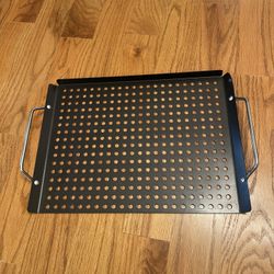 Grill Grate with Handles Portable For Outdoor BBQ grill Camping Barely Used 14”x11”