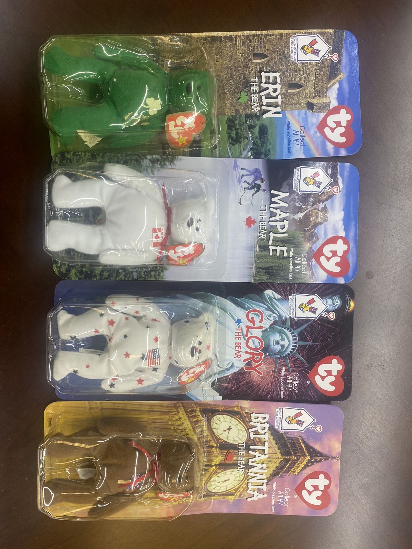 RARE 1999 McDonald’s COMPLETE  Beanie Baby ( Error Set $ 