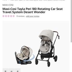 Tayla Peri 180 Car Seat Travel System, Stroller, Baby Stuff, Baby Toys, Baby Clothes, Baby Swing, Baby Jumper, Bassinet, Play Yard