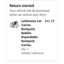 Cat Carrier