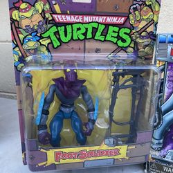 Nickelodeon Teenage Mutant Ninja Turtles : Foot Soldier Action Figure [ Reissue ] 2021