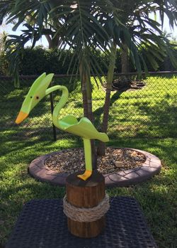 Outdoor patio landscape decoration