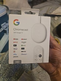 Chromecast With Goggle TV  New 