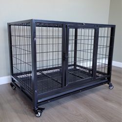 36" Medium Dog Cage Kennel with Single Door and Pull-Out Tray! (New) 📦 